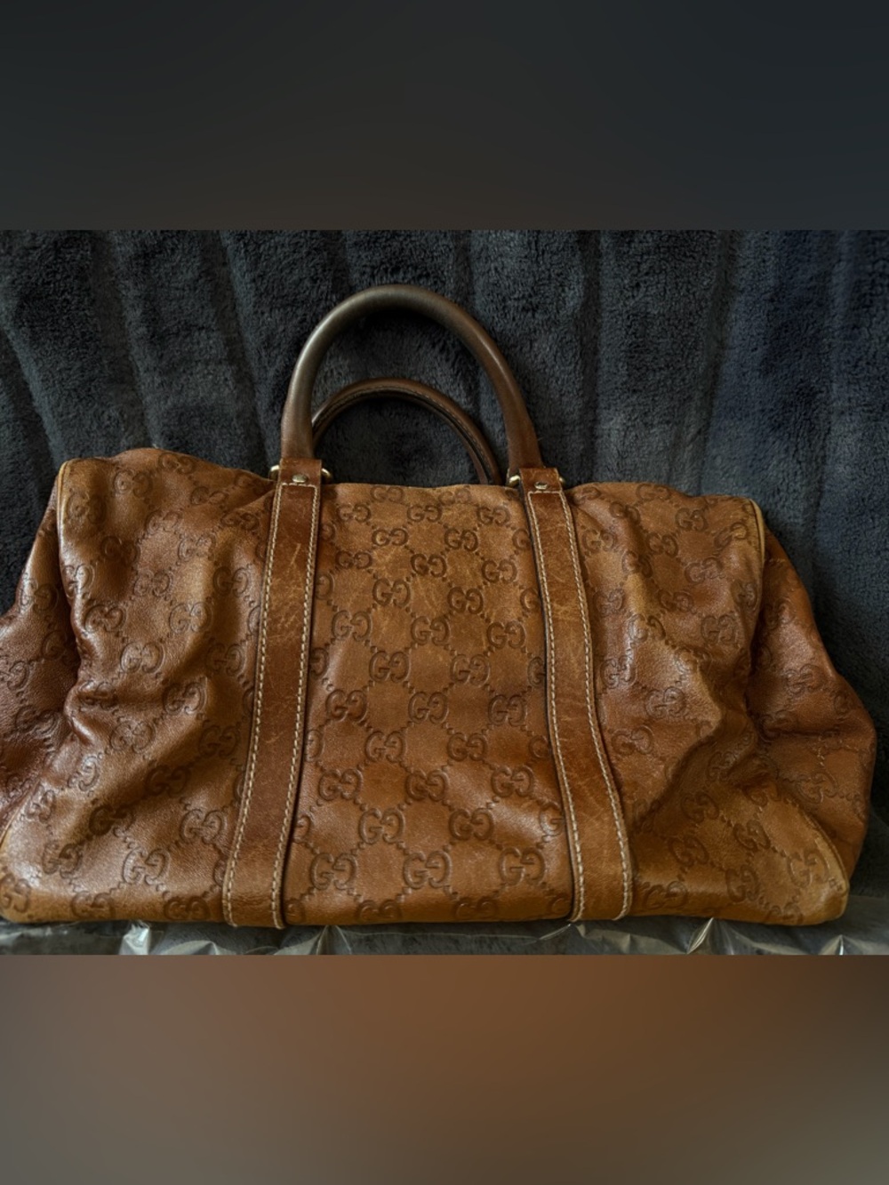 Gucci Guccissima Joy Boston Bag - Picture 4 of 11